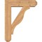 Ekena Millwork Funston Craftsman Smooth Bracket w/ Offset Brace, Western Red Cedar, 7 1/2"W x 28"D x 36"H BKT0806X28X36FST04SWR - alternate 2
